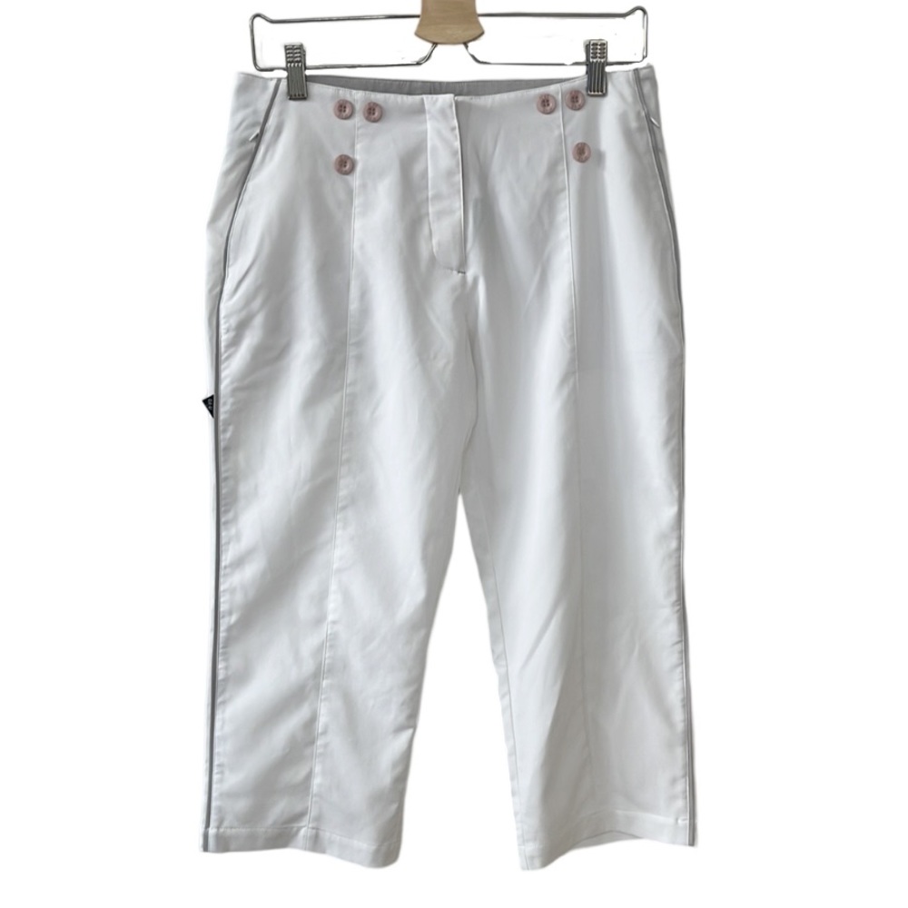 NWT N’Vo by Lanctot White Golf Crops / Capri